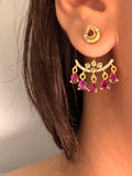 Back drop earrings