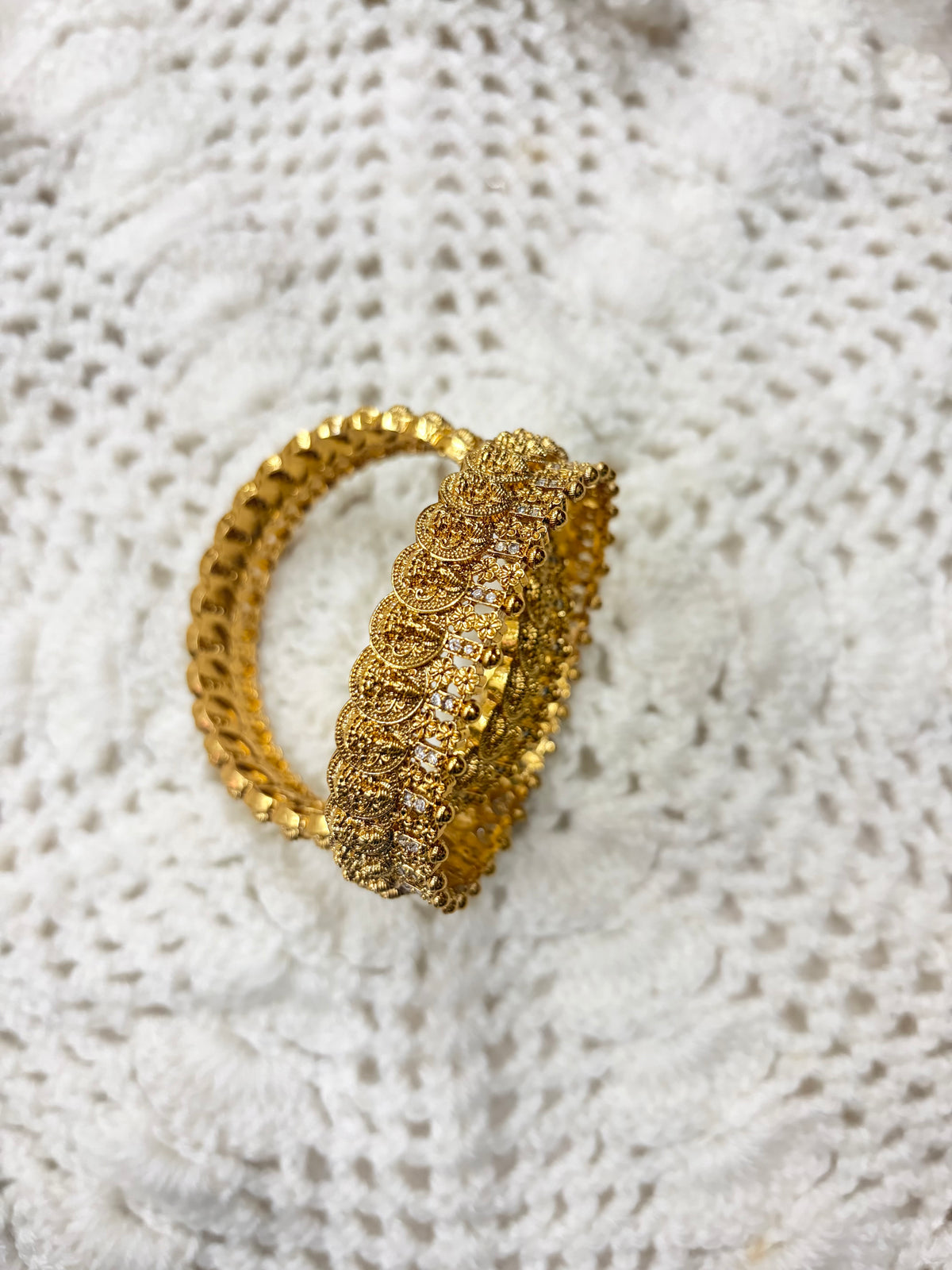 Antique kaasu bangles