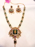 Vishnu Avatar necklace set with Narasimha pendant