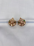 Kundan stud earrings