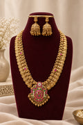 Jadau Kundan Kasu Necklace