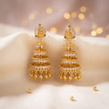 Traditional Layered Jhumka Earrings