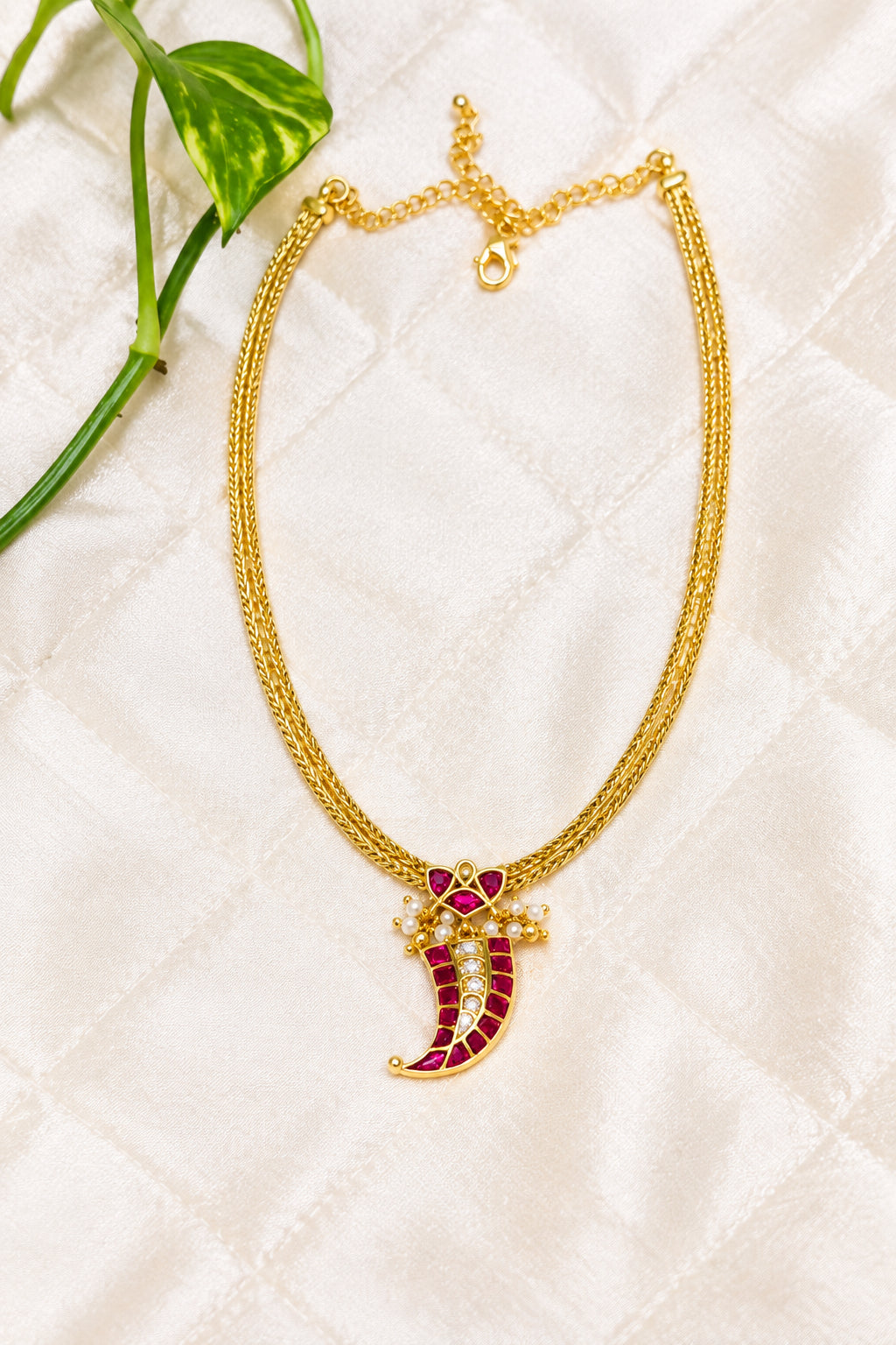 Jadau Pendant Necklace