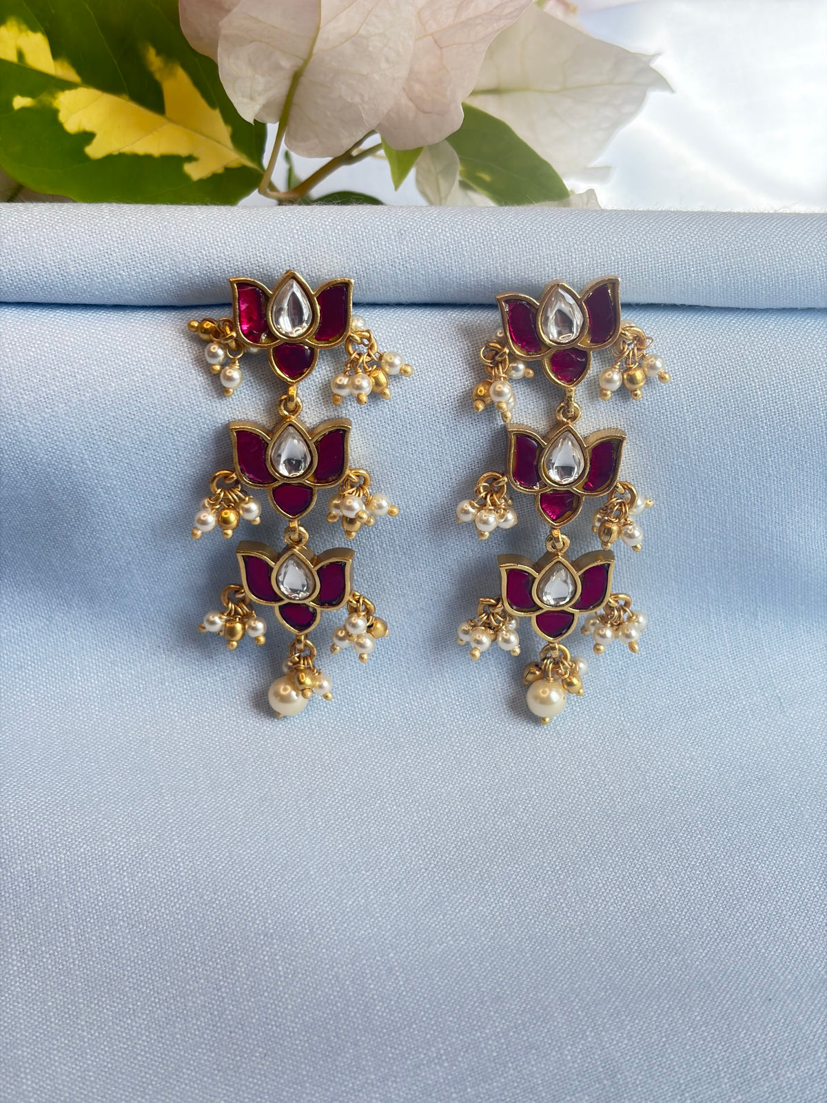 Jadau Kundan Jhumki