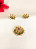 Antique Pendant with Earring