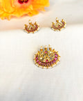 Antique Pendant with Earring